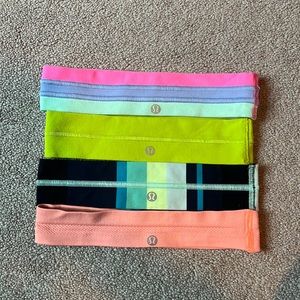 4 Lululemon headbands